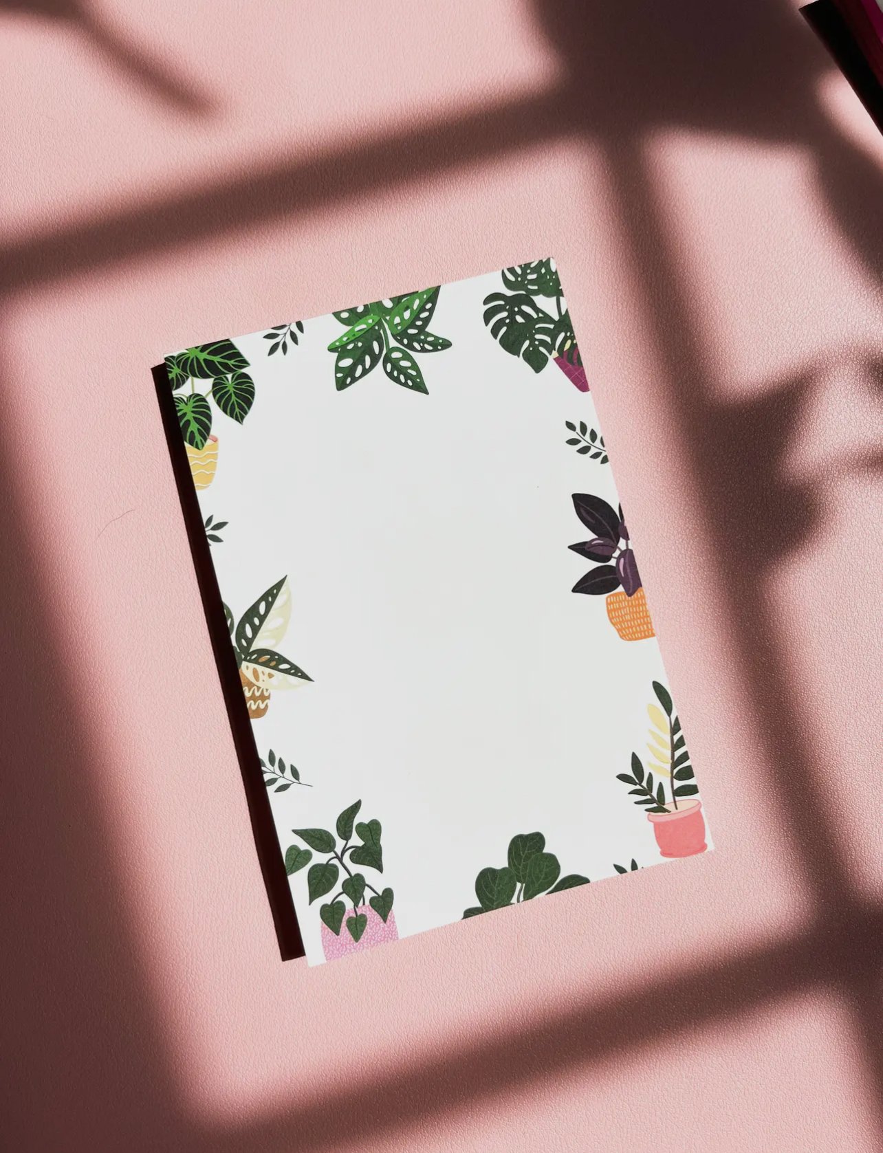 Potted Plants Notepad