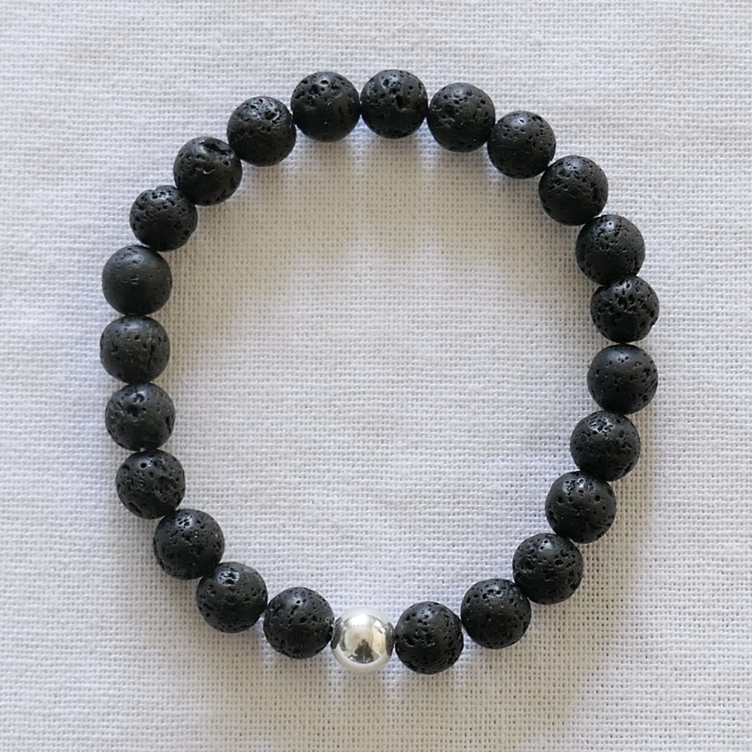 AJ Men's Bracelet / Lava