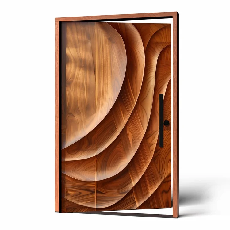 Rincon carved wood door