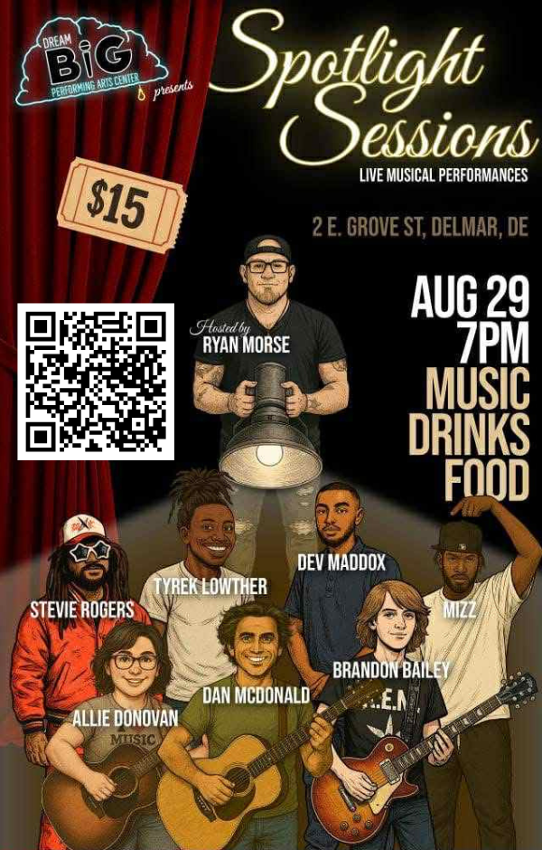 Ryan Morse Presents: Musical Spotlight Sessions - Friday, August 29, 2025 - 7pm Show