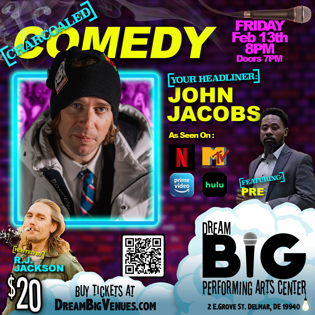 Charcoaled Comedy Presents: John Jacobs