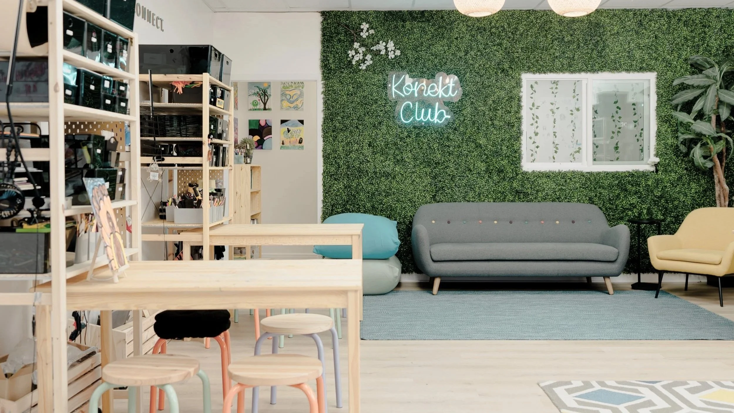 Konekt Club & Workshops Cozy Interior