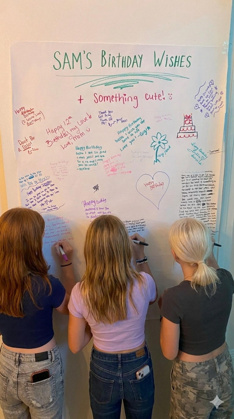 Teens at Konekt Birthday Party