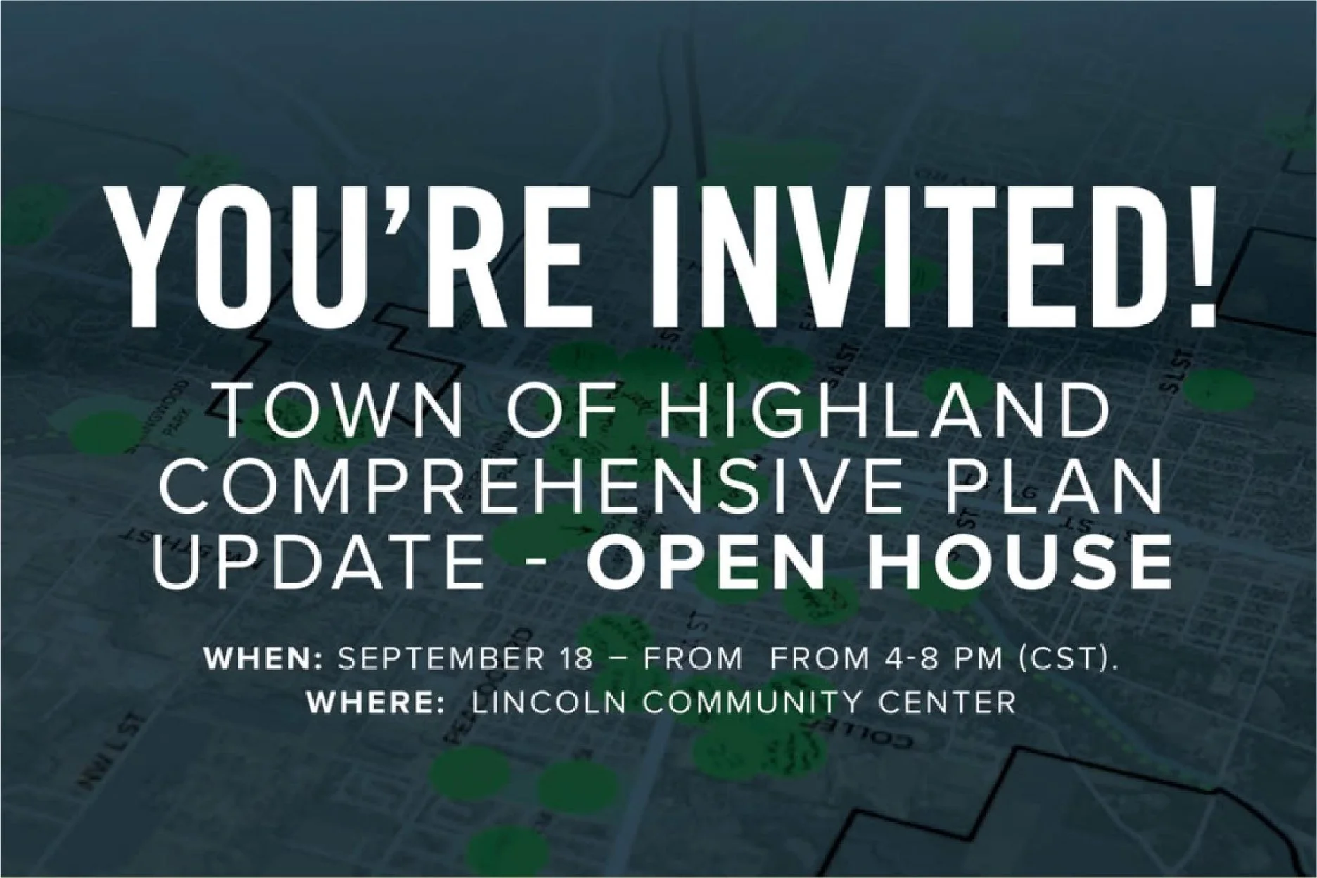 Town of Highland: Public Open House
