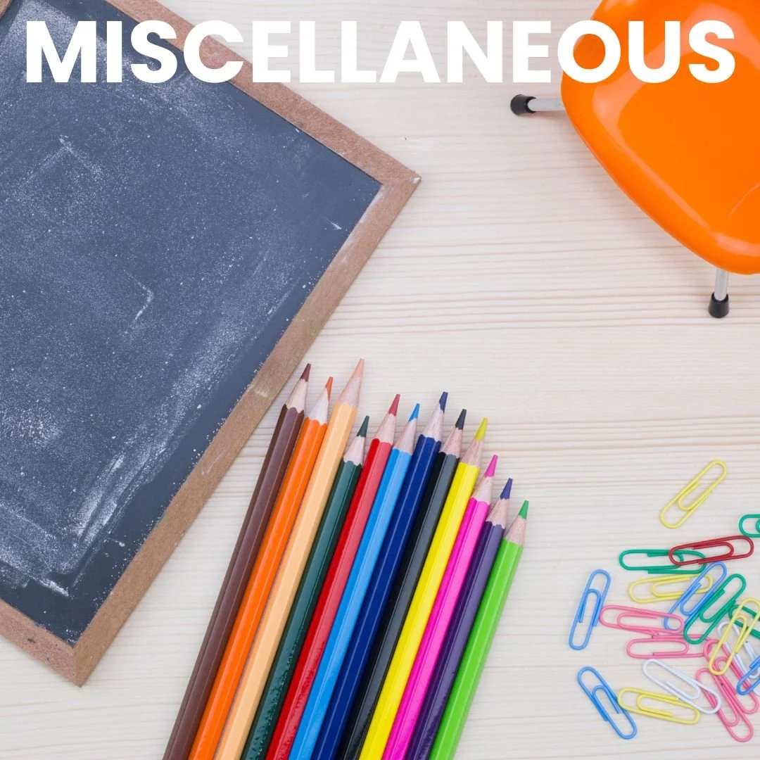 Future Topics: MISCELLANEOUS (Spring/Summer 2026)