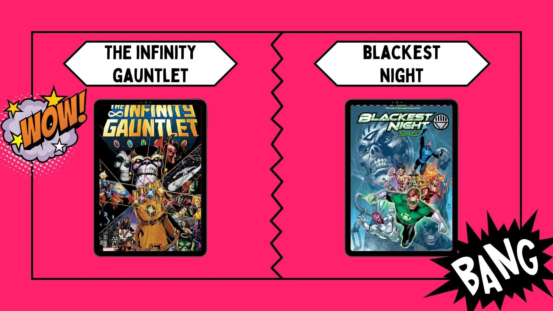 Infinity Gauntlet vs Blackest Night