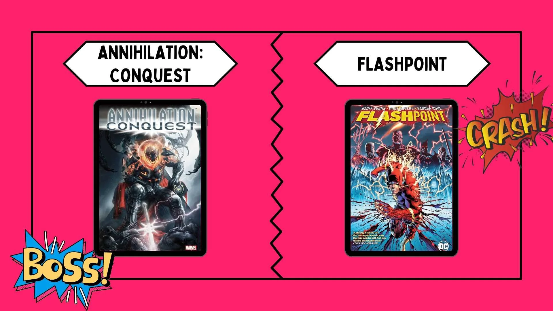 Annihilation Conquest vs Flashpoint