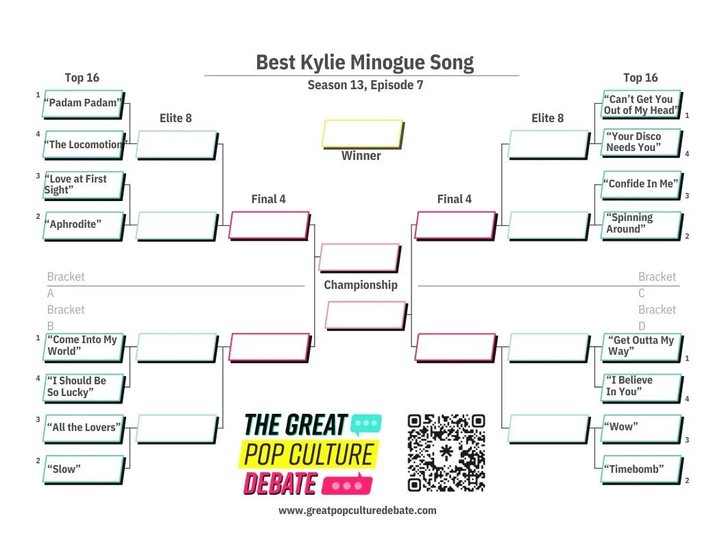 Best Kylie Minogue Song Bracket