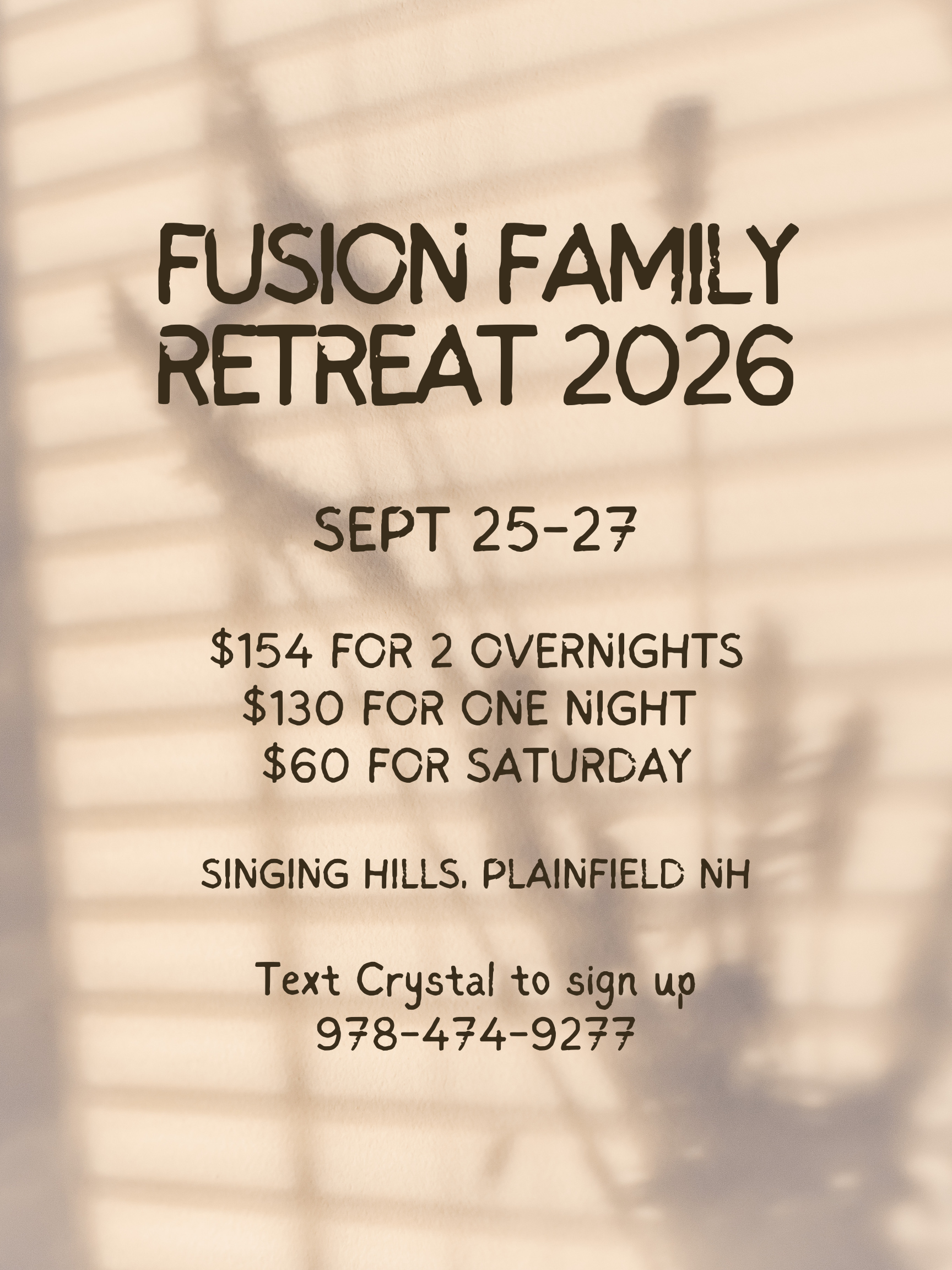 Fusion Family Retreat