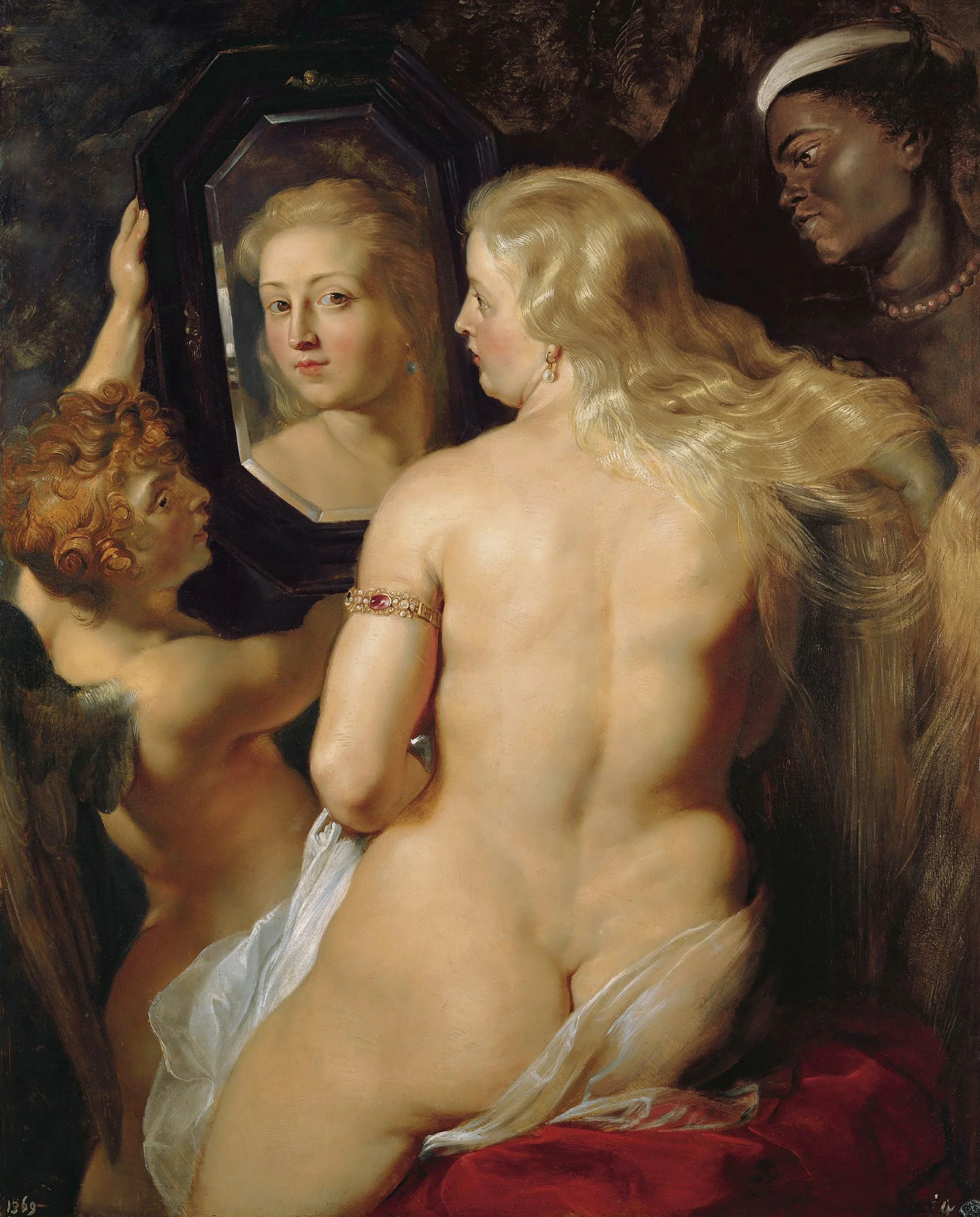 Venus in Front of the Mirror, Peter Paul Rubens, 1615