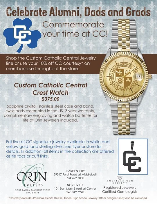 jewelry store grad gift sales flyer