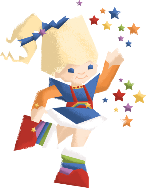 Rainbow Brite done in my illustration style