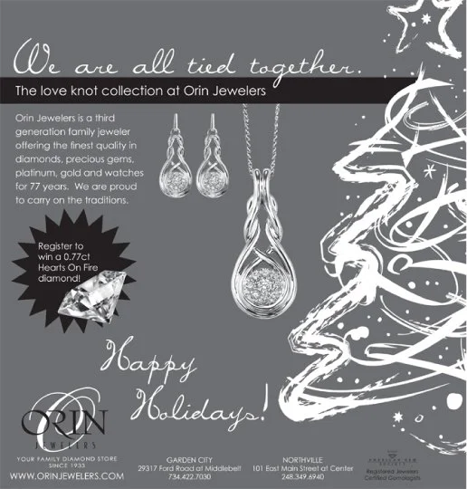 jewelry store happy holidays advertisement
