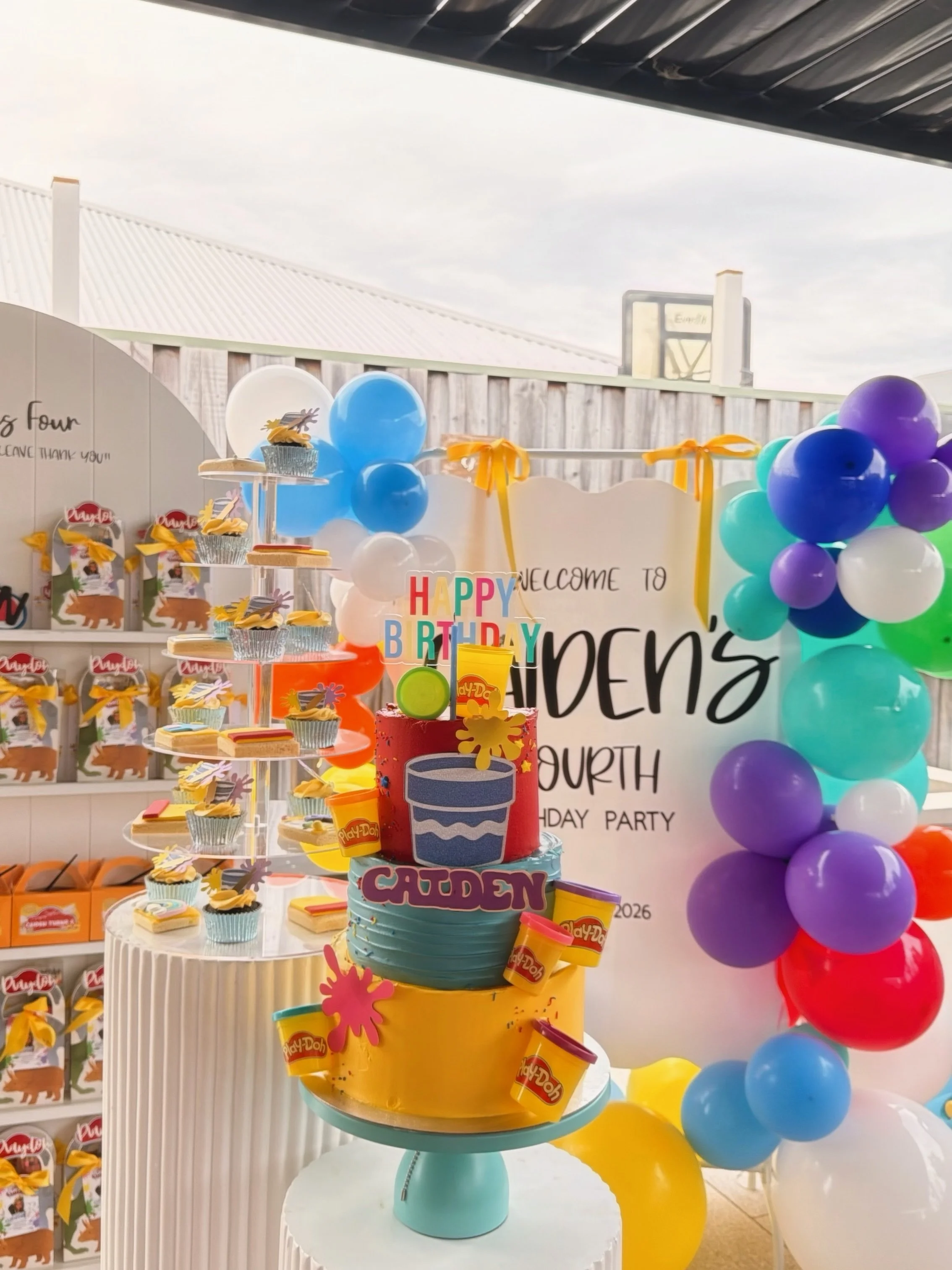 Caiden&rsquo;s Fourth Play Doh themed Birthday Party 🎨🖌️