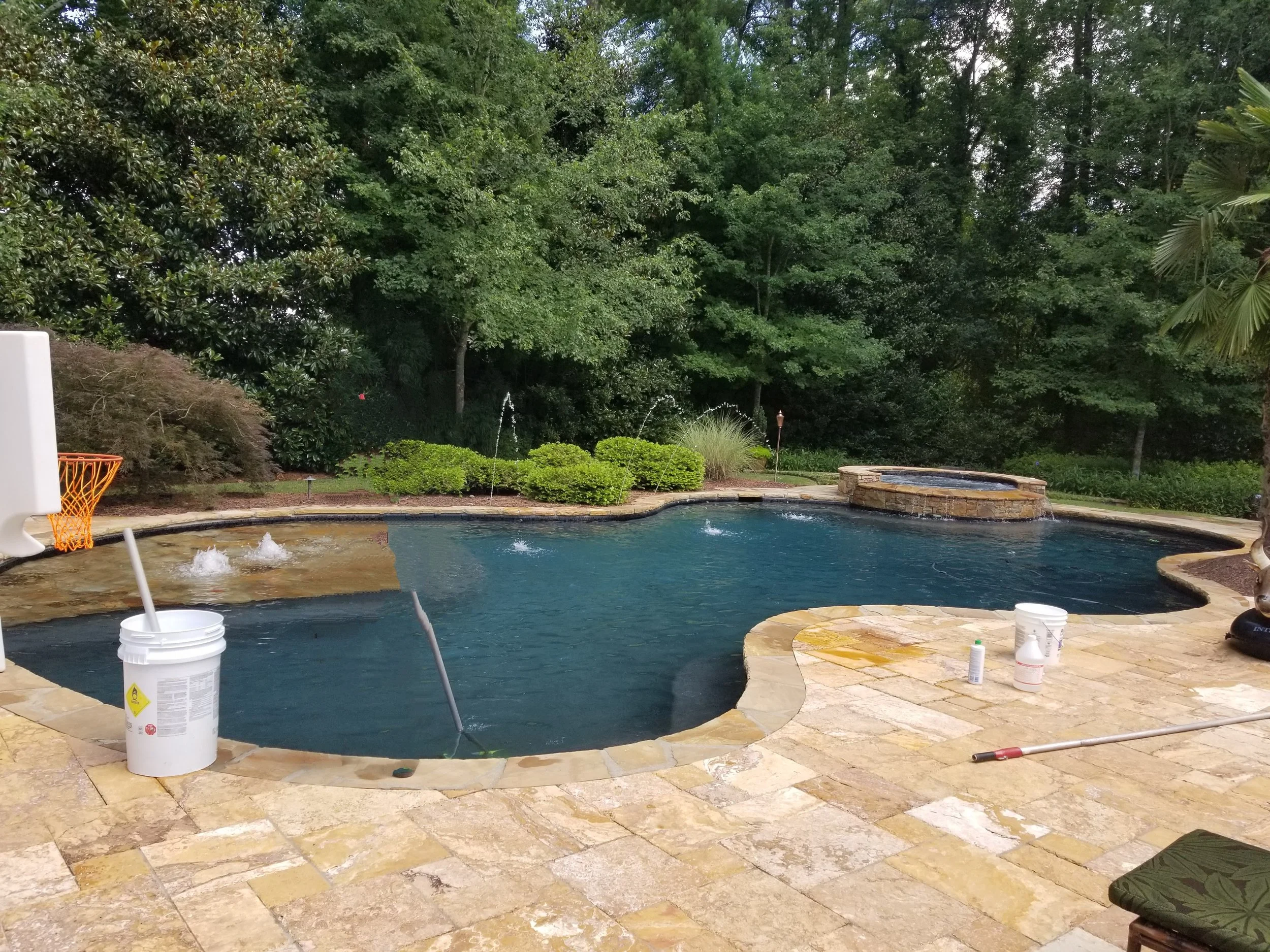 Oasis Custom Pools and Yardscapes - Our Work