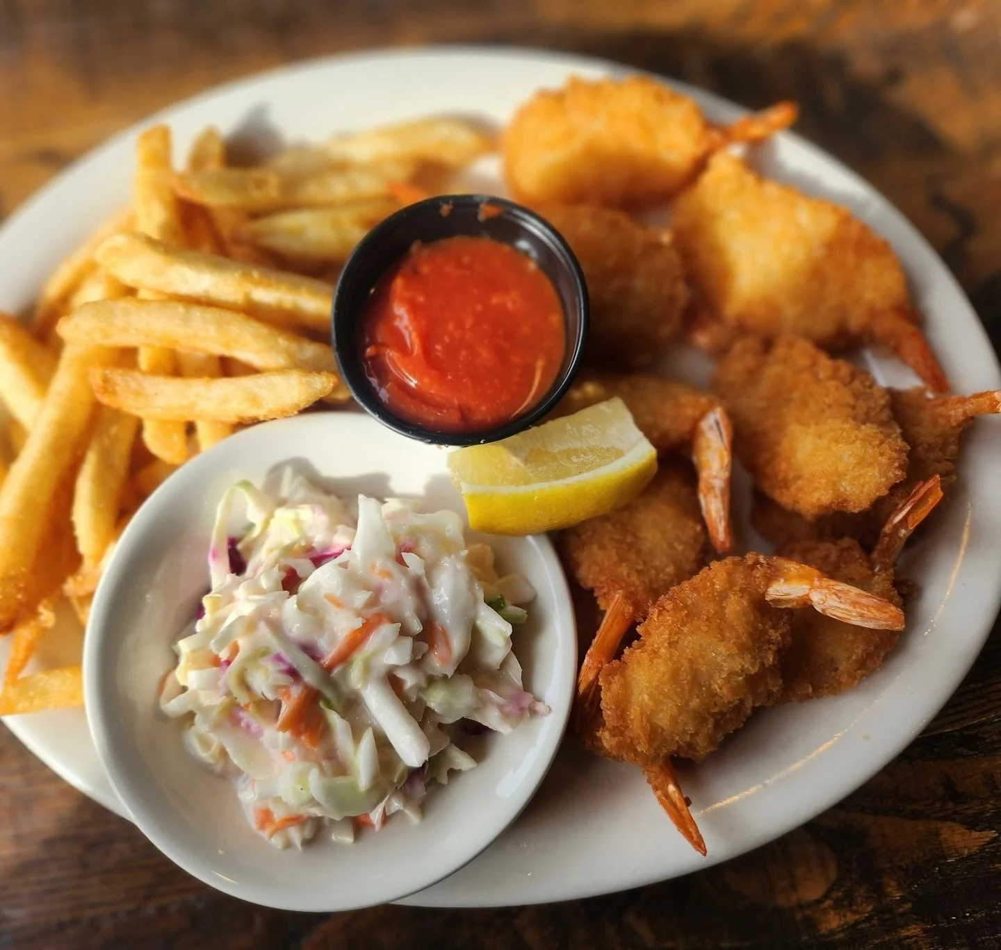 🐟✨ LENT SPECIALS START TODAY! ✨🍤

Our seafood favorites are here just in time for Lent &mdash; and they&rsquo;re available for lunch &amp; dinner today and tomorrow from 11AM&ndash;8PM!

🍤 Fried Shrimp Platter &ndash; $14.50
🐟 Fish &amp; Chips &n