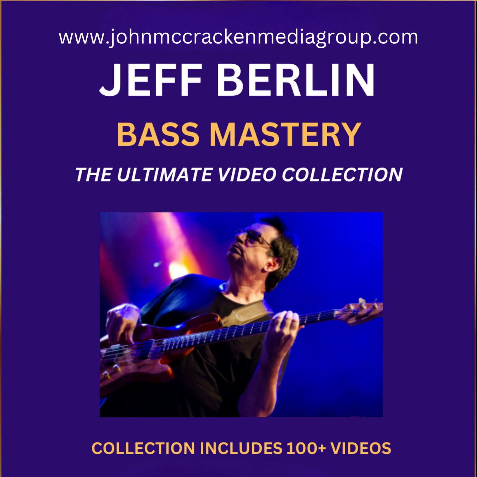 Jeff Berlin Bass Mastery Ultimate Video Collection (Flash Drive Formatted for PC or MAC)