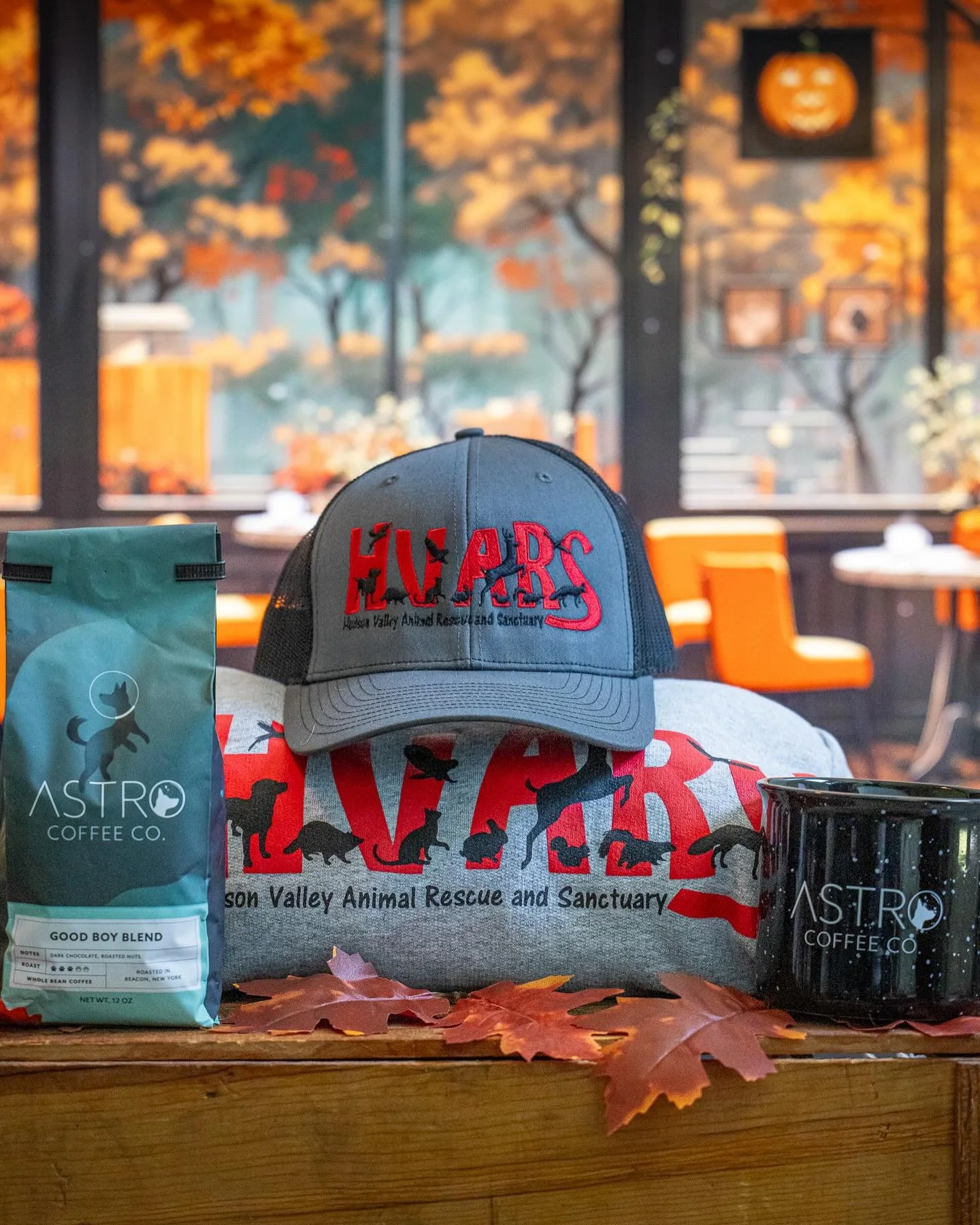 Join HVARS and Astro Coffee Co. for a fall fundraiser at Happy Valley on Saturday October 19th from 11 AM to 2 PM!

Enjoy delicious coffee and meet adorable pups that are up for adoption! All profits go to supporting HVARS&rsquo; wildlife rescue and 