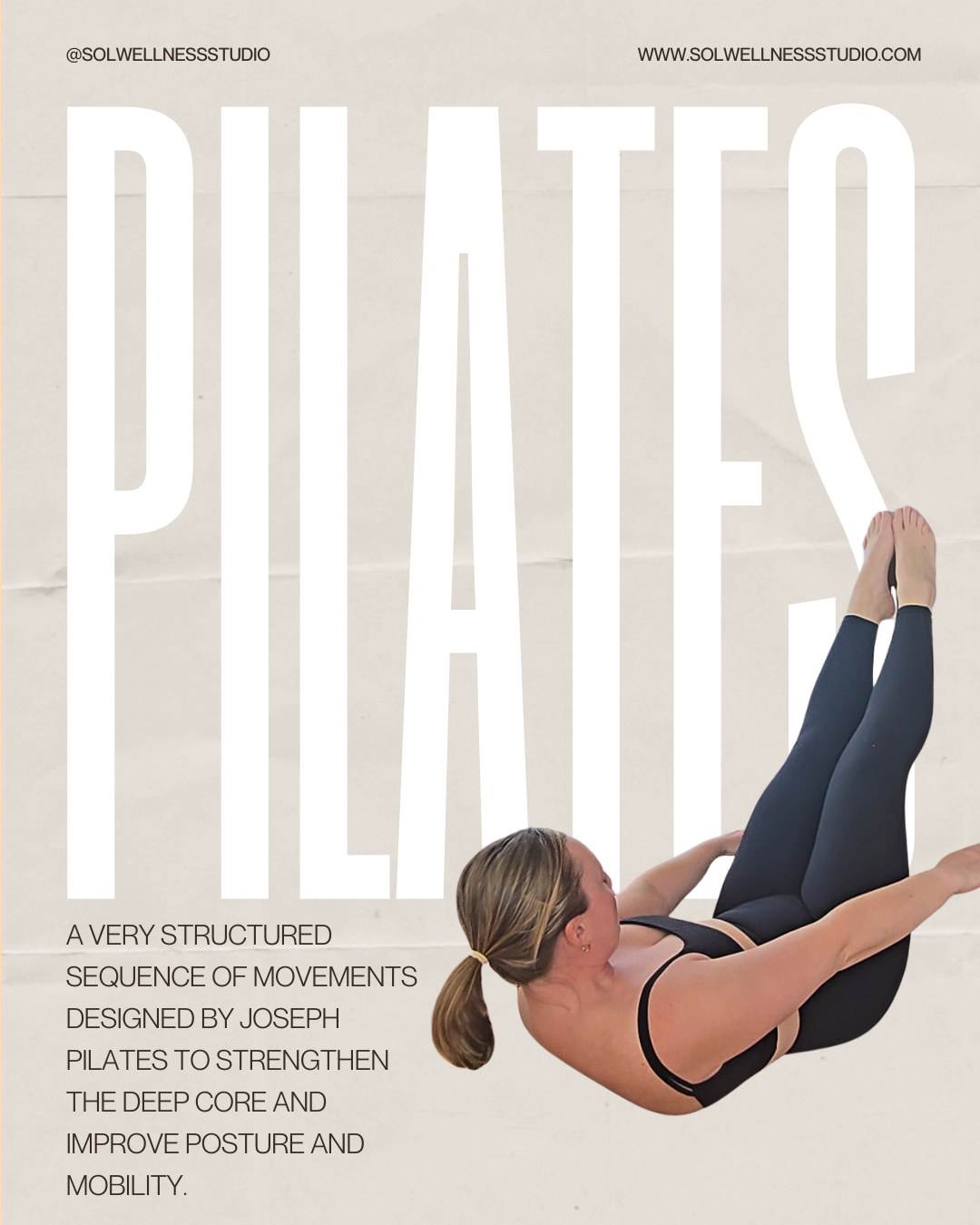 Pilates is a structured sequence of movements designed by Joseph Pilates.