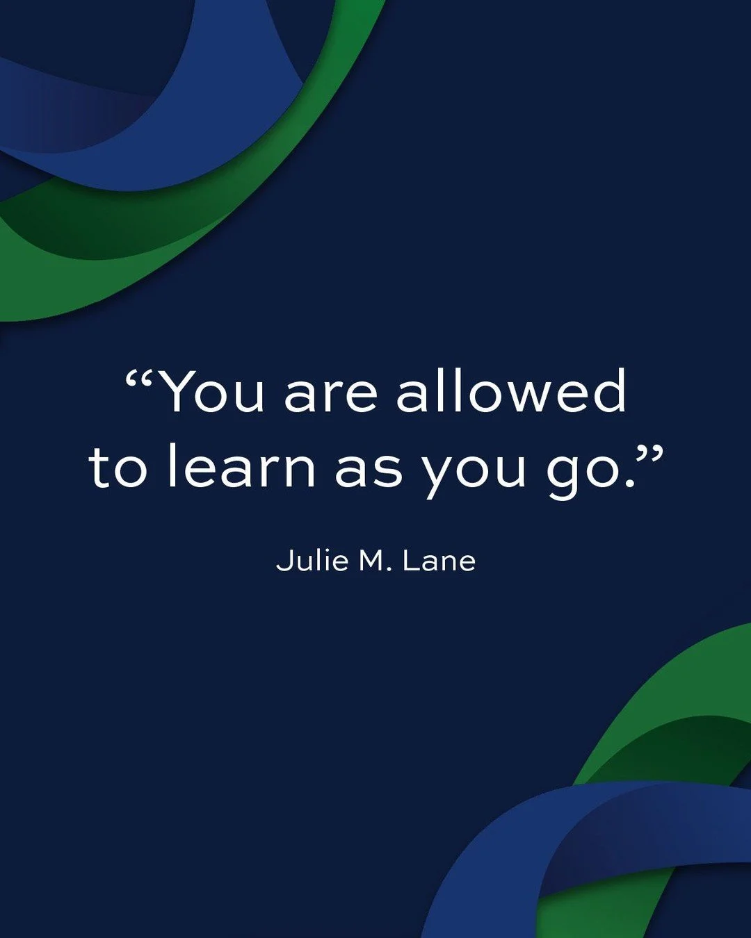 Special education is not a single event. It is an ongoing journey. Learning along the way is not a weakness. It is part of the process. Give yourself permission to grow, ask questions, and take each step as it comes.

~ Julie

#idea #specialeducation