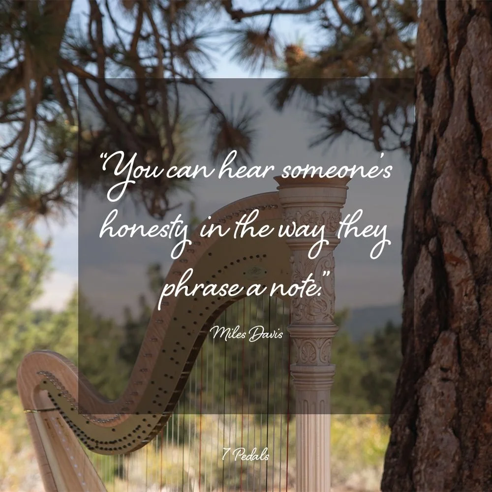 You can&rsquo;t fake phrasing; it tells on you. Where you hesitate; where you press; where you hold back. I hear my own story in the way I play lately; not polished, just real. When you create, do you hear honesty; or performance? ~ julie

There&rsqu