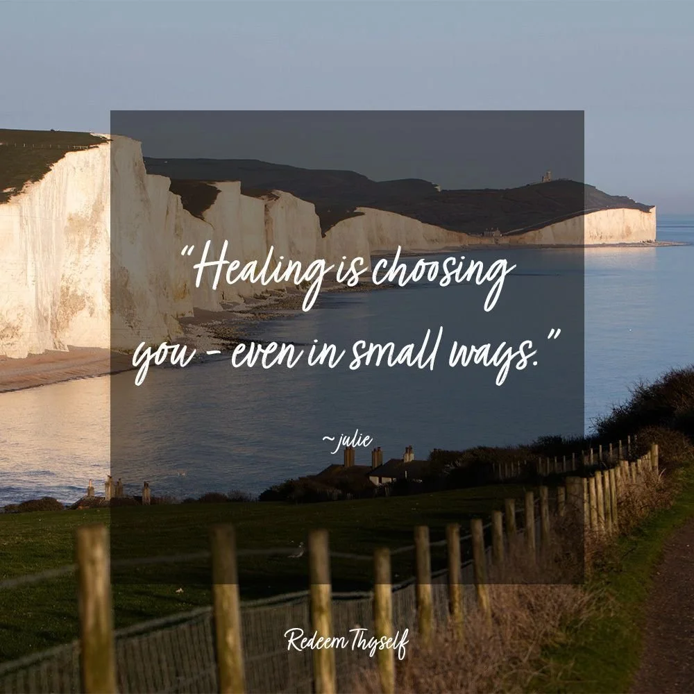 Healing didn&rsquo;t look like big decisions.
It looked small.
Almost unnoticeable.

Like pausing instead of reacting.
Like saying less.
Like not abandoning what felt important just to keep things smooth.

It didn&rsquo;t feel like progress at first.
