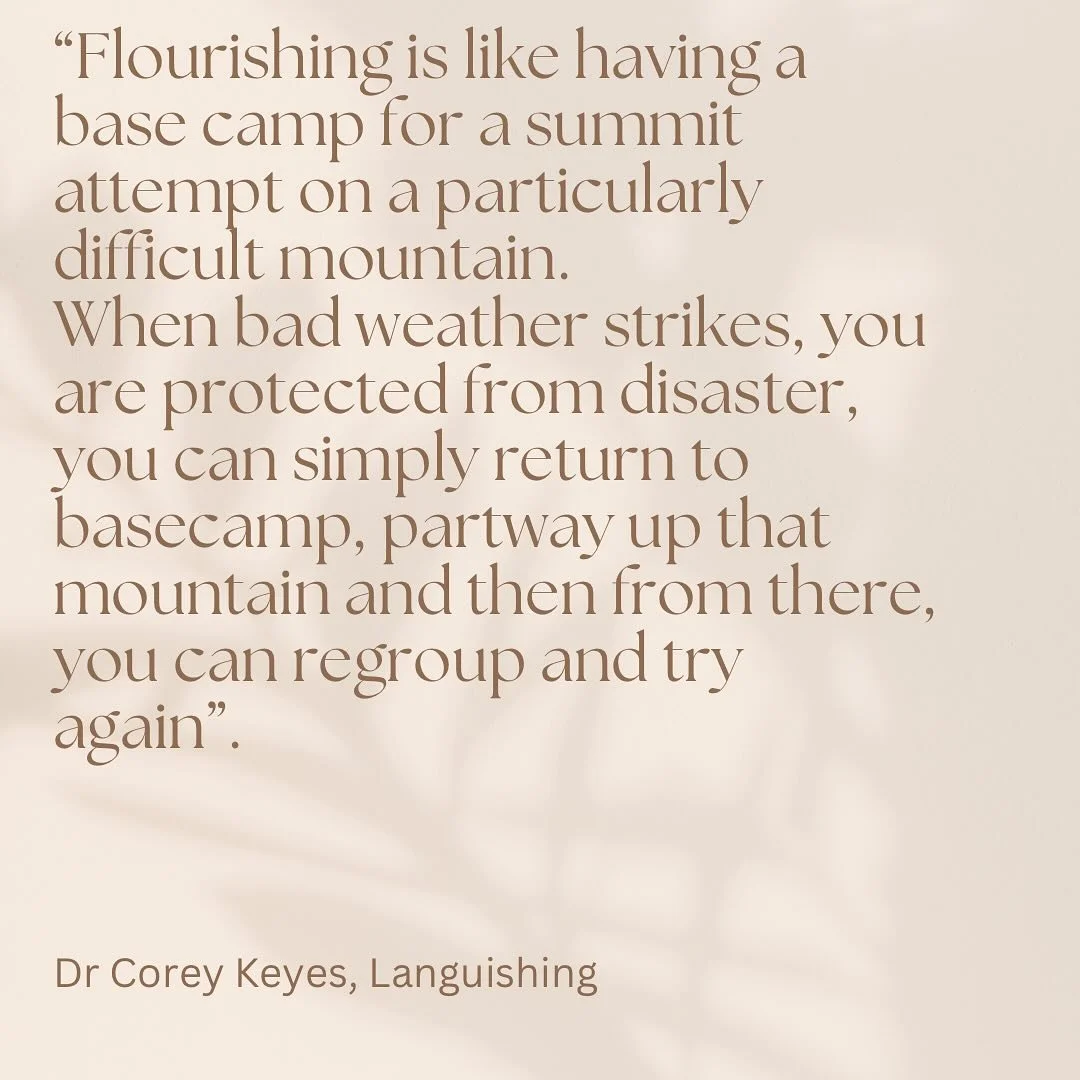 #flourishing
#coreykeyes 
#resilience
#emotionalwellbeing 
#psychologicalwellbeing 
#socialwellbeing