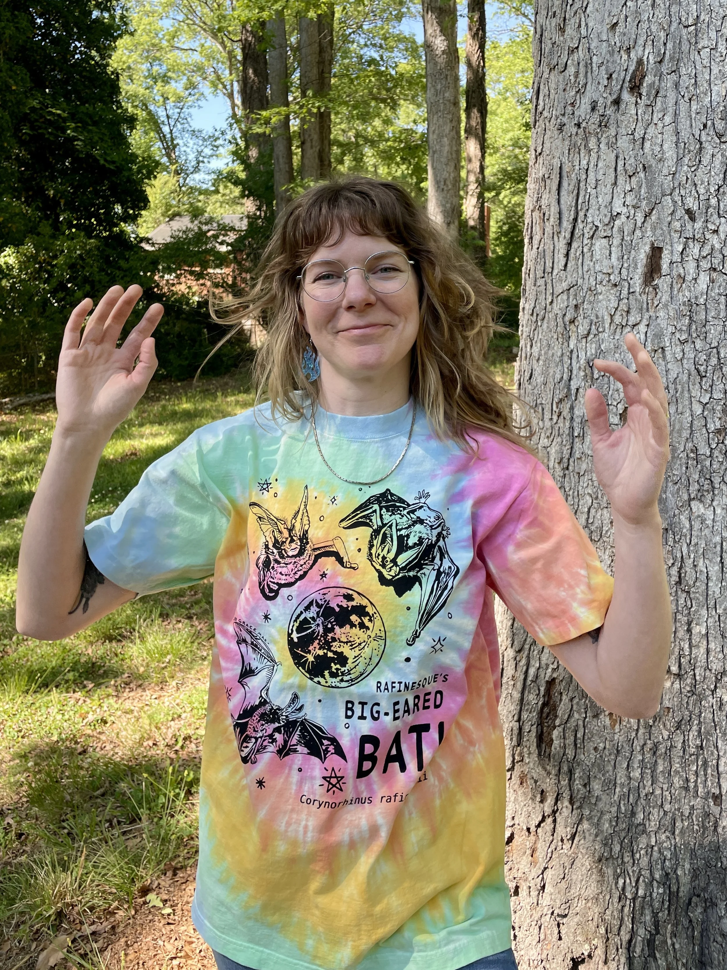 Rafinesque's Big-Eared Bat Screen Printed Tee