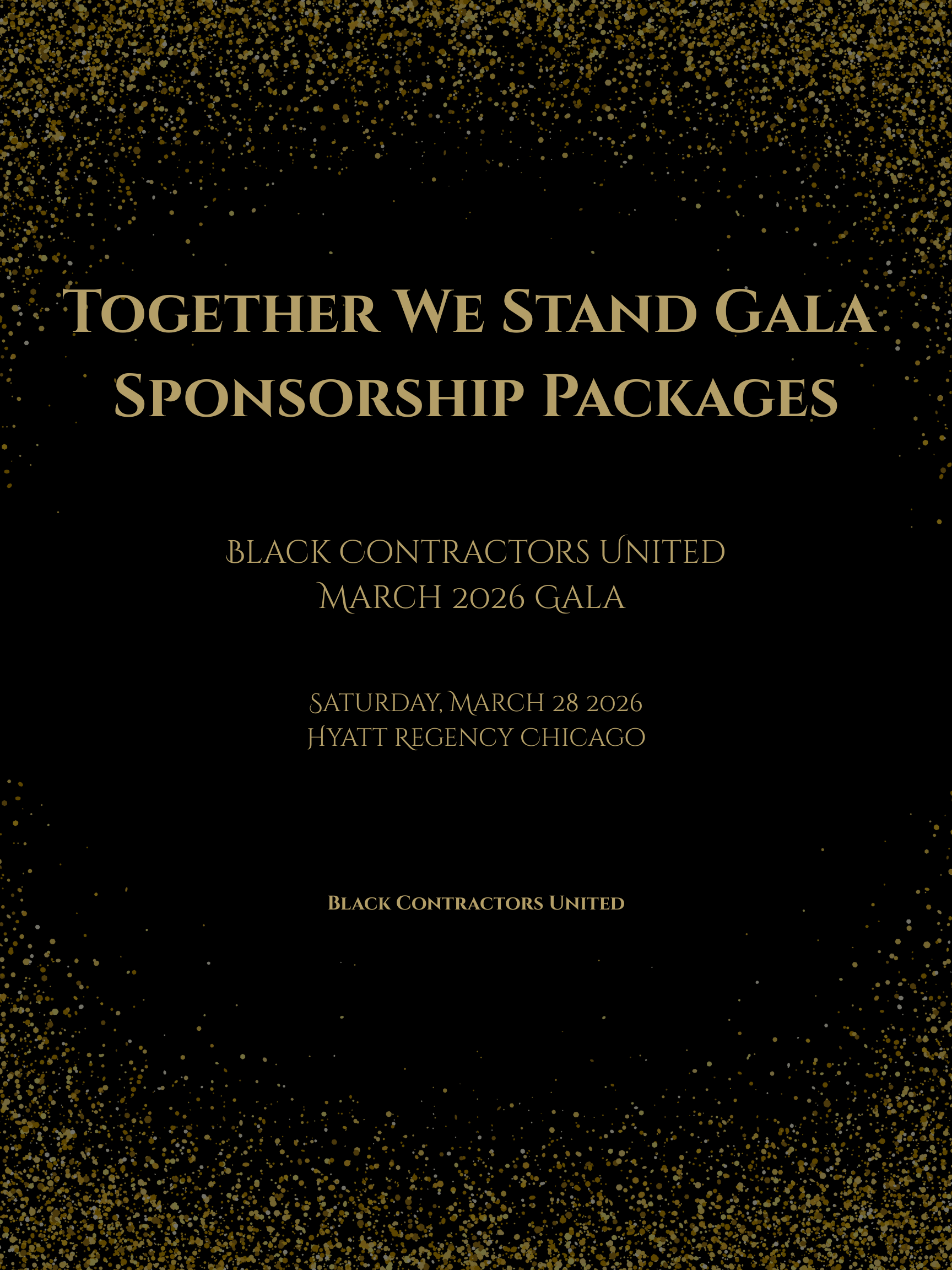 2026 Together We Stand Gala - Sponsorships