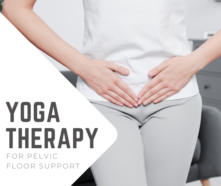 Yoga Therapy for pelvic floor support