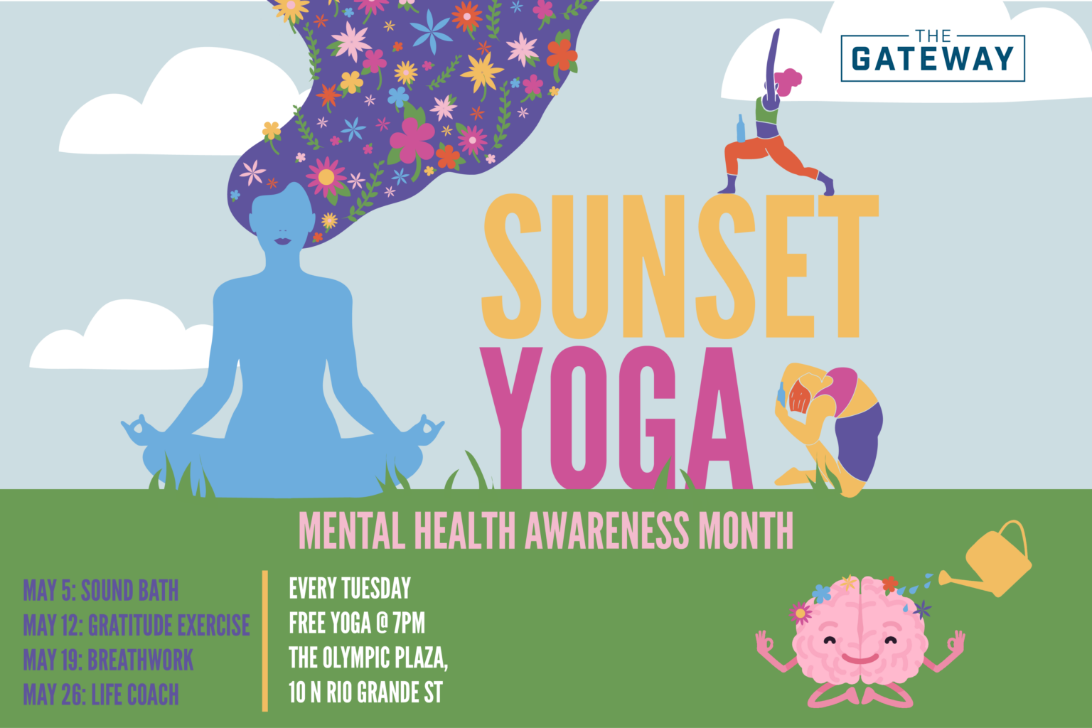 Sunset Yoga Sound Bath for Mental Health Awareness Month