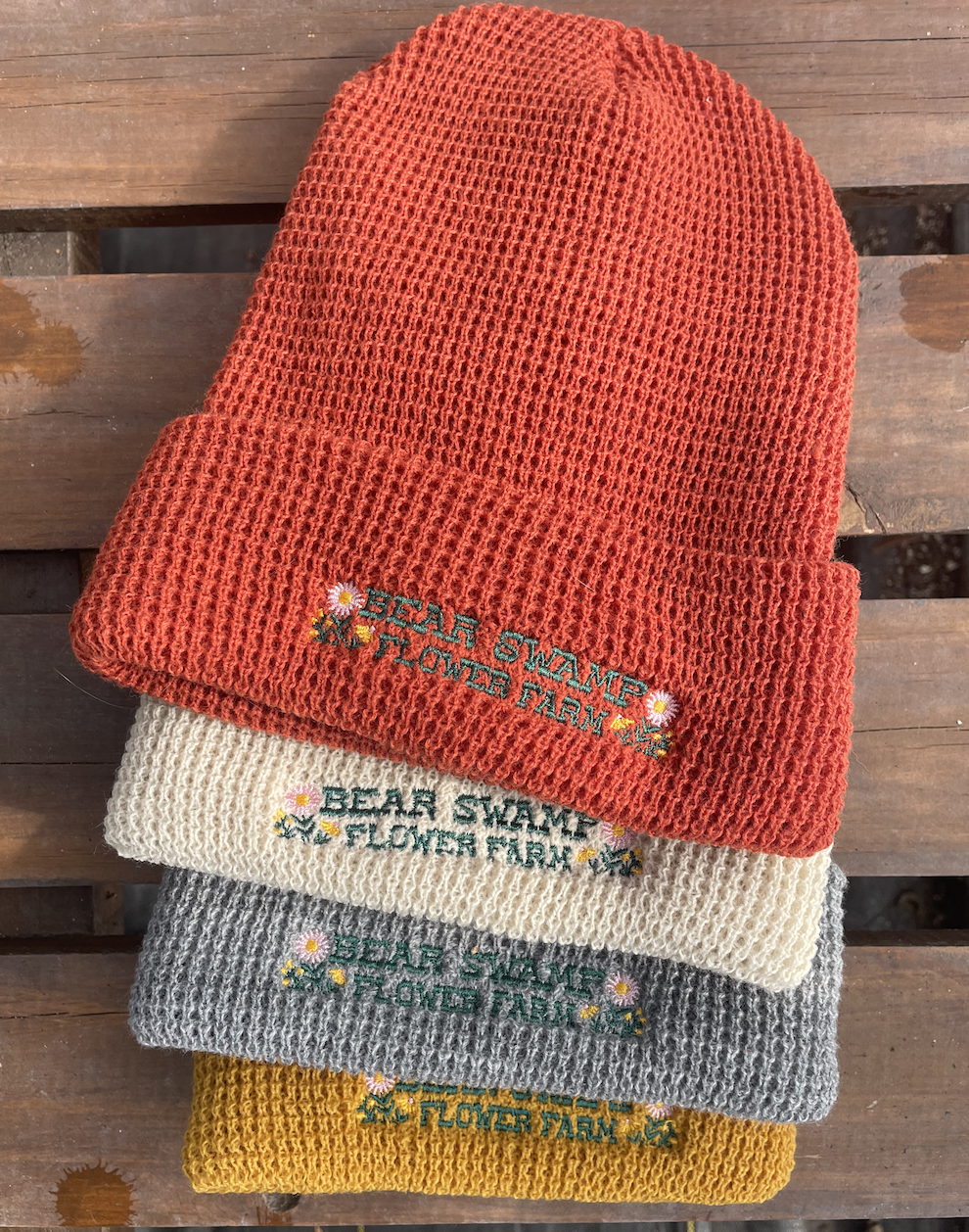 **NEW** Embroidered beanie