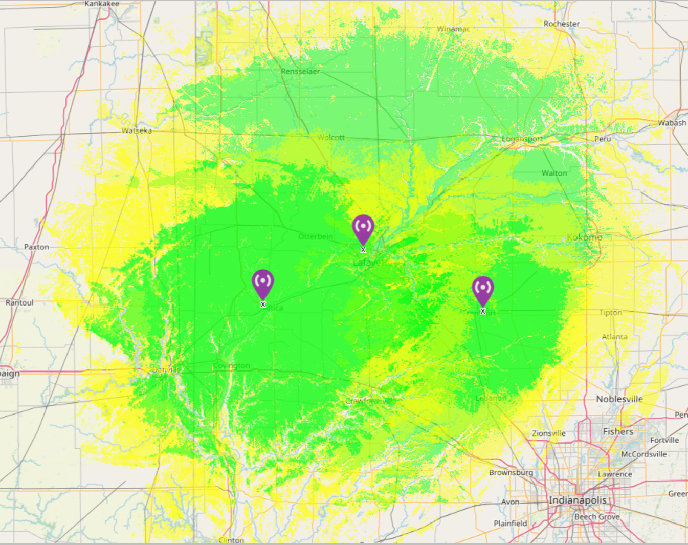 Repeater Information — West Lafayette GMRS