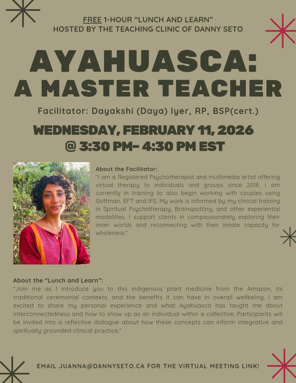 Ayahuasca: A Master Teacher {Free Event}