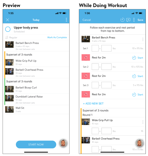 Online training form