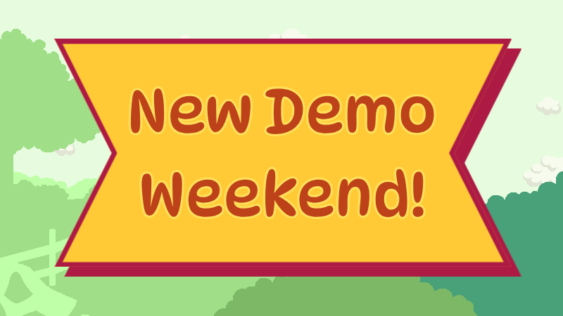 New Demo Live Memorial Day Weekend