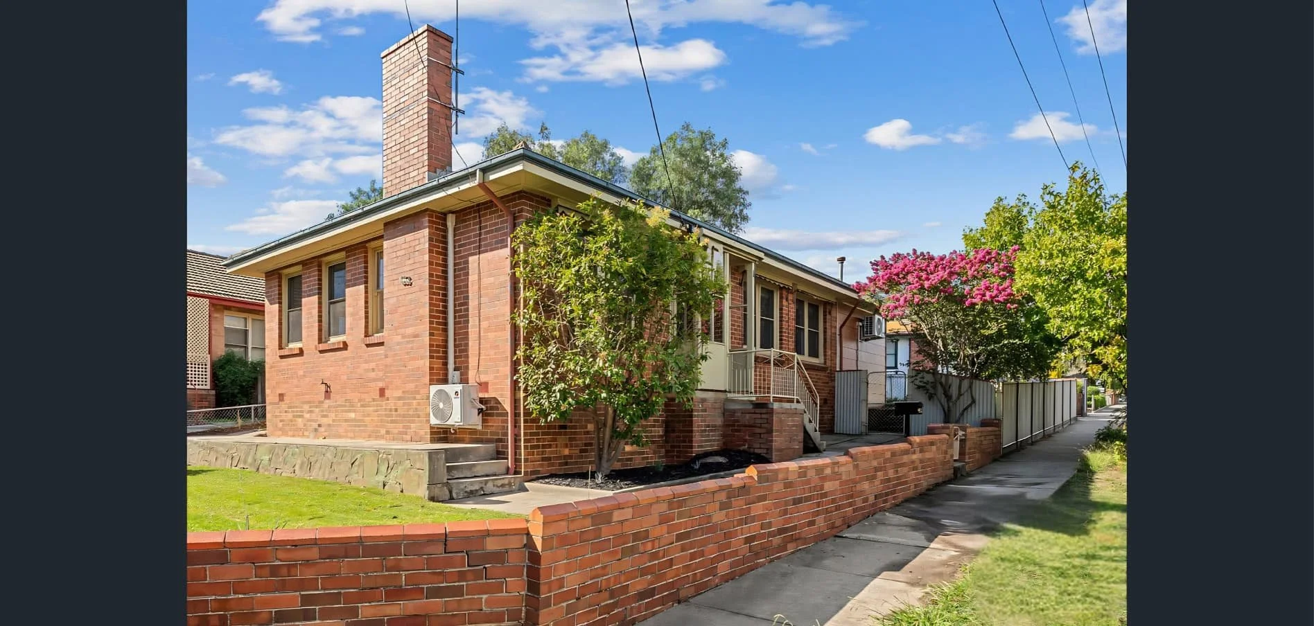 Exterior view of Hargreaves Street home renovation in Bendigo completed by AMW Builders