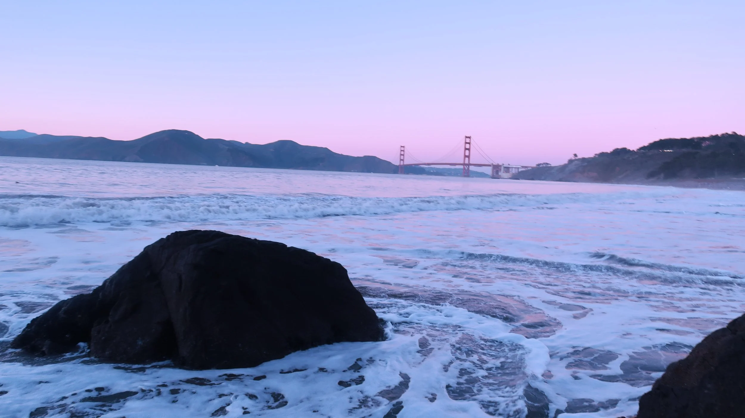 San Francisco Bridge from Baker's Beach