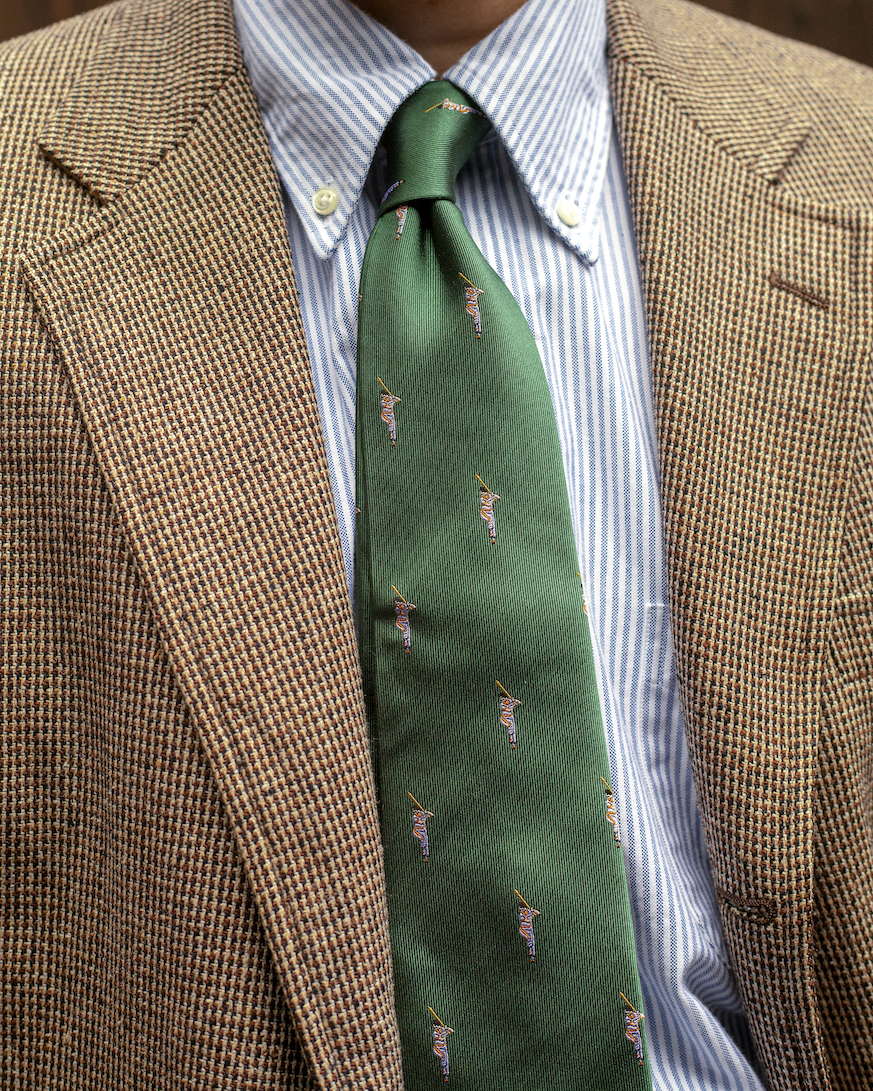 Baseball King Club Tie