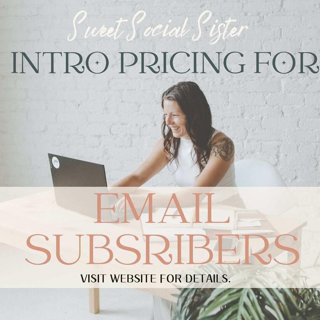 Some businesses offer 10% to 15% off their services for new clients. 

But I&rsquo;m not like most businesses, you know this 😏

So don&rsquo;t act surprised when I say that by subscribing to my email list, you will receive..

🥁 roll please&hellip;
