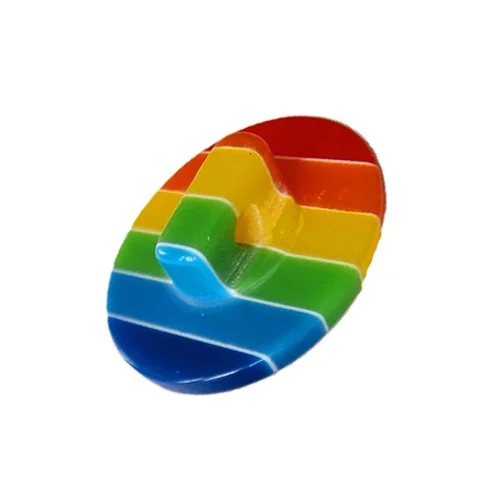 rainbow pride button