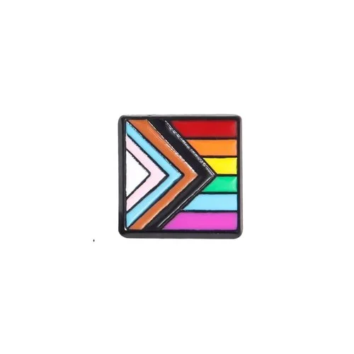 progress pride mini lapel pin