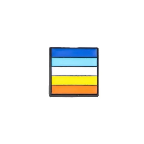 AroAce Flag Mini Black Lapel Pin AroAce Pride