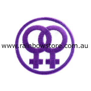 Female Symbol White Patch
