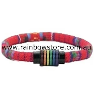 handmade pride red bracelet