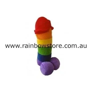 Rainbow Willie Gay Pride Plush Toy | Soft & Colourful Joy