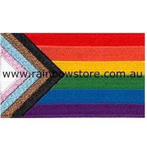 Progress Pride Flag Patch