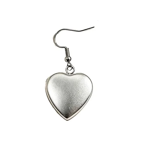 rainbow heart earrings back