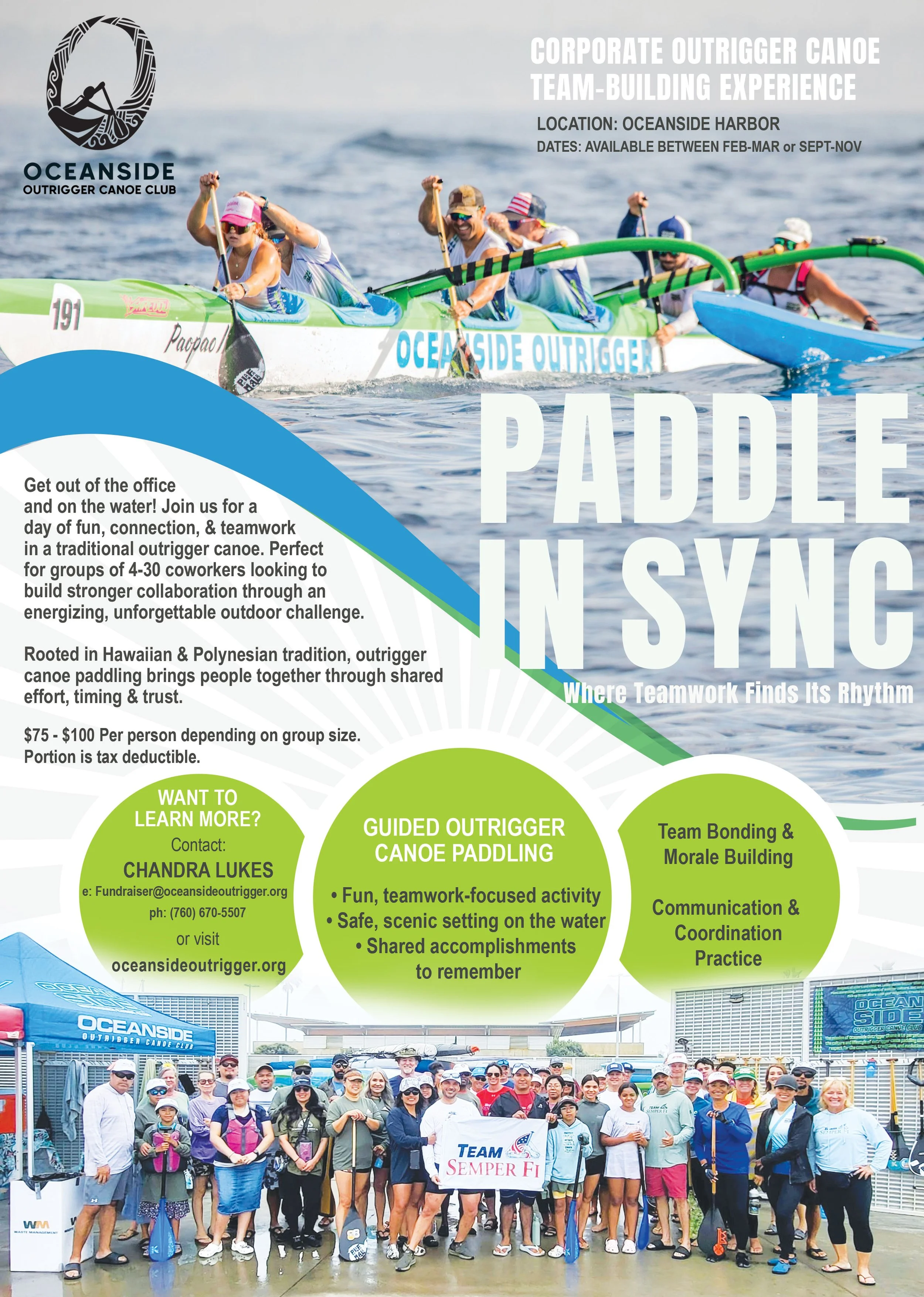 OOCC Corporate Event Flyer