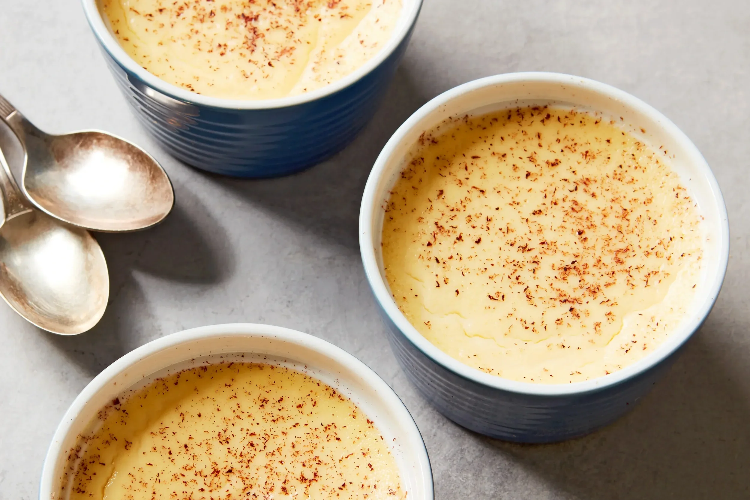 duck egg custard